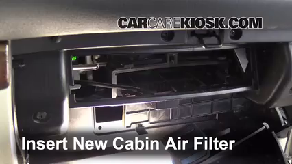 Cabin Filter Replacement: Subaru Outback 2005-2009 - 2009 Subaru